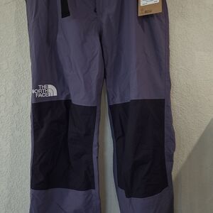 The North Face DryVent Up & Over Snow Pants Mens XS Long Purple Waterproof Ski